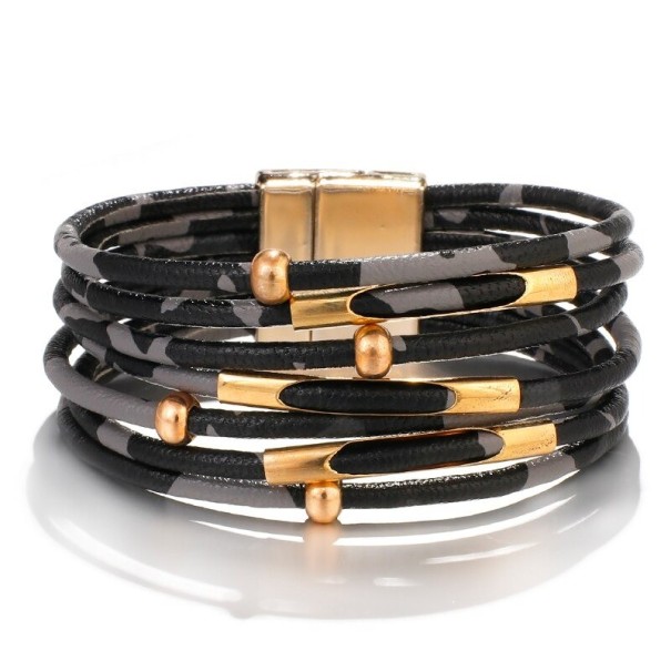 Pulsera de cuentas multicapa para mujer 1