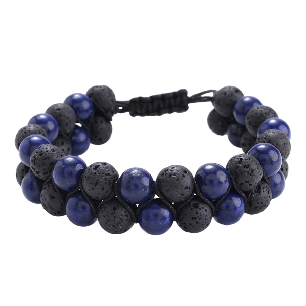 Pulsera de doble abalorio Z268 1