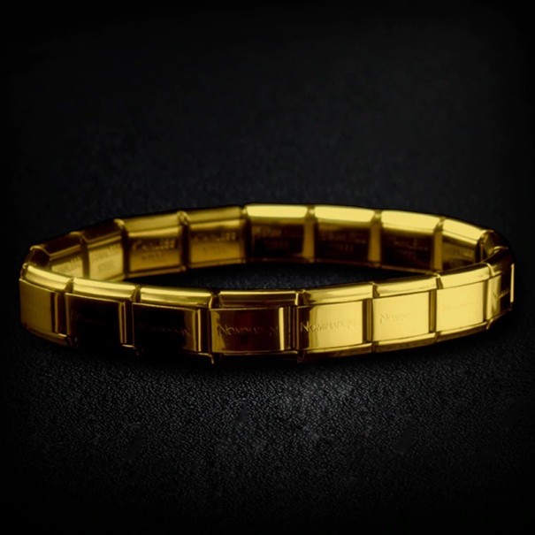 Pulsera de hombre H226 dorado