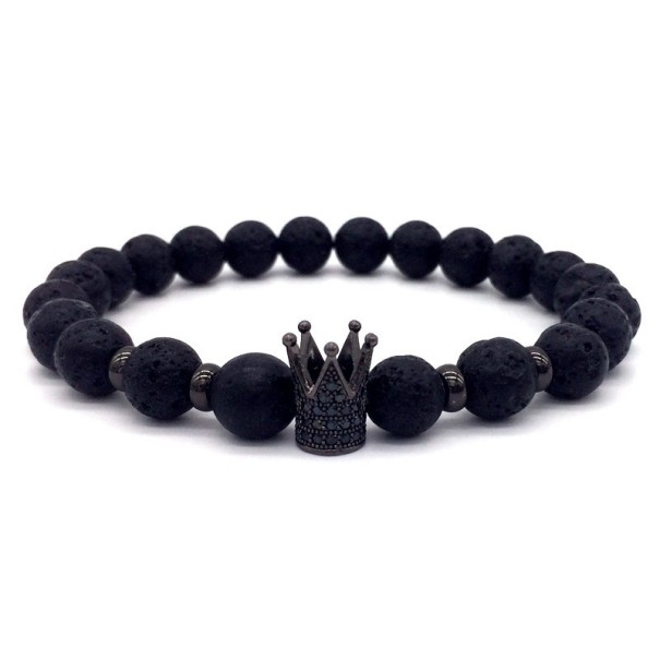 Pulsera de moda ROYAL CROWN J2575 negro