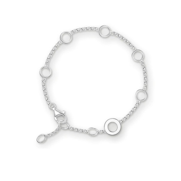 Pulsera de mujer con anillos 1
