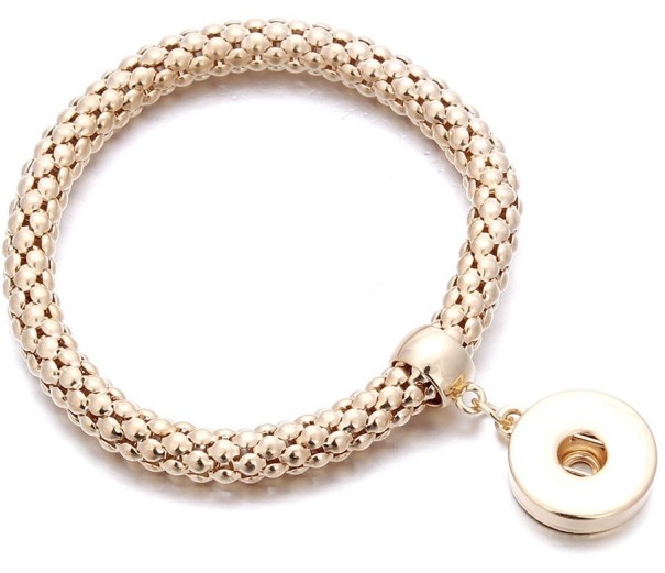 Pulsera de mujer con colgante J1832 dorado