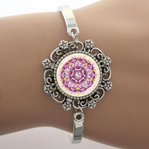 Pulsera de mujer con mandala H584 11