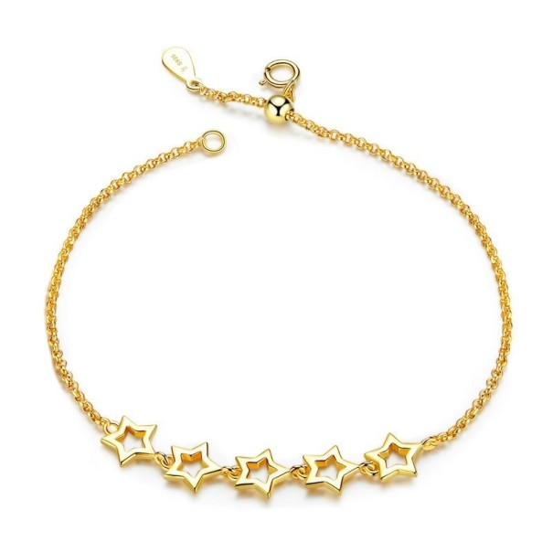 Pulsera de mujer con patas dorado