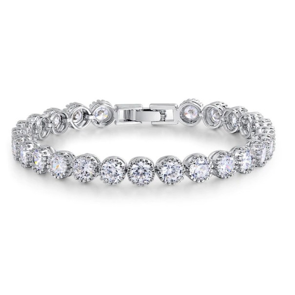 Pulsera de mujer con piedras P139 17 cm
