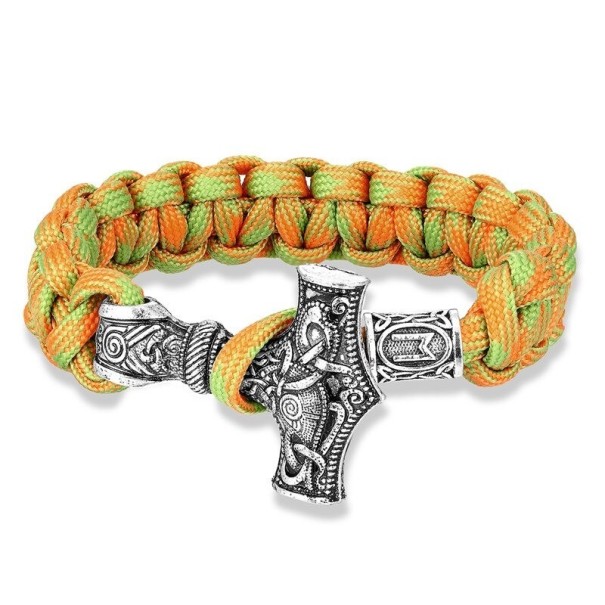 Pulsera de paracord para hombre con forma de martillo H440 7