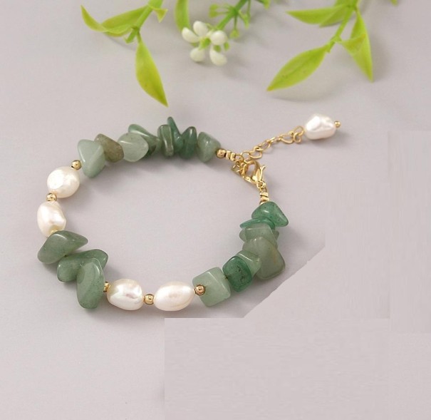 Pulsera de perlas para mujer H122 1