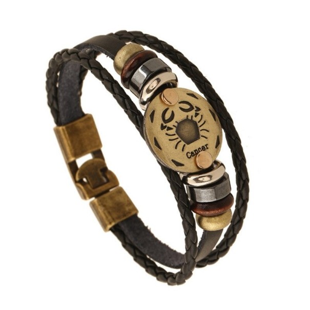 Pulsera de signo del zodiaco para hombre 9