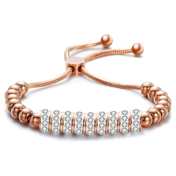 Pulsera elástica para mujer H348 rosa viejo