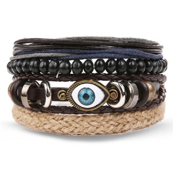 Pulsera multicapa para hombre H229 7