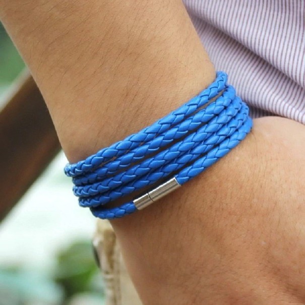 Pulsera multicapa para hombre H376 6