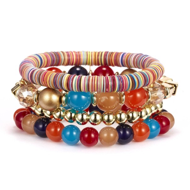 Pulsera multicapas mujer H344 1
