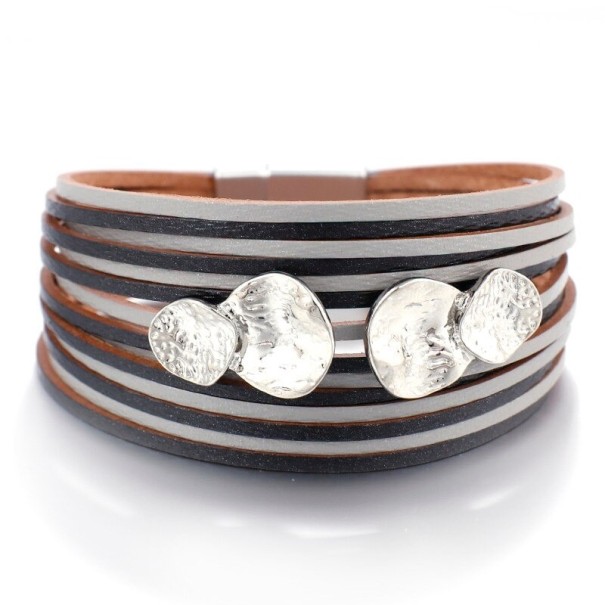 Pulsera multicapas mujer H409 2