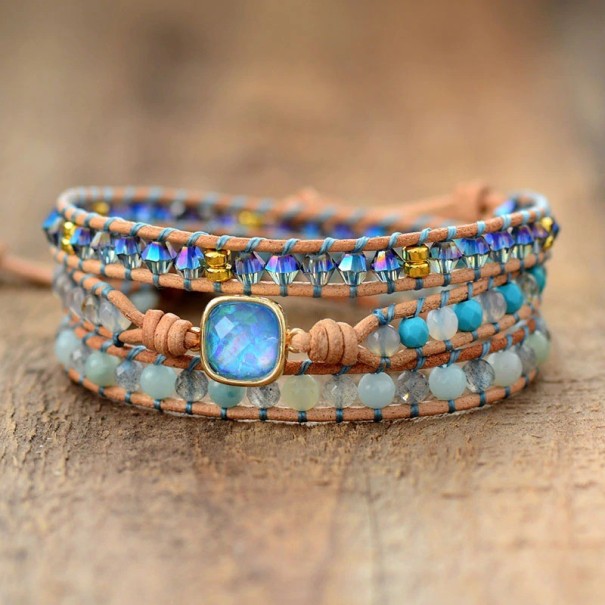 Pulsera multicapas mujer H426 1