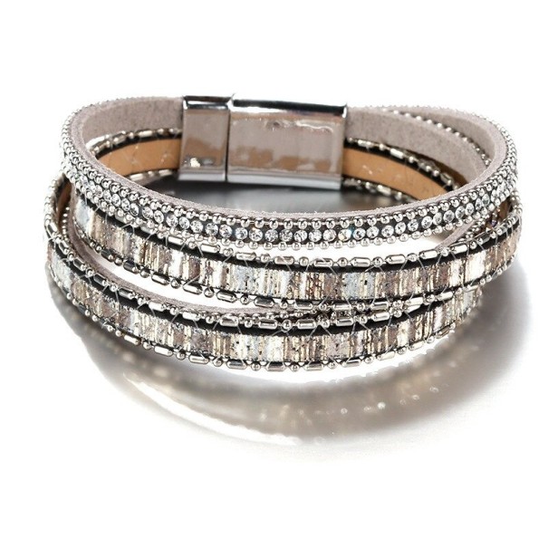 Pulsera multicapas mujer H428 1