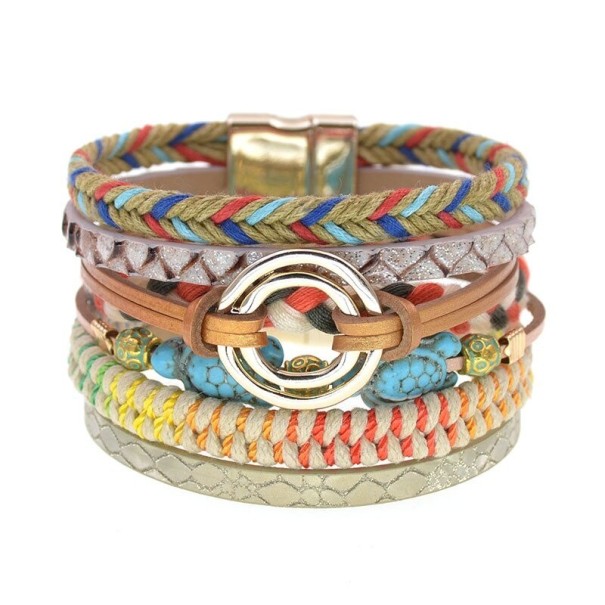 Pulsera multicapas mujer H434 19 cm 18