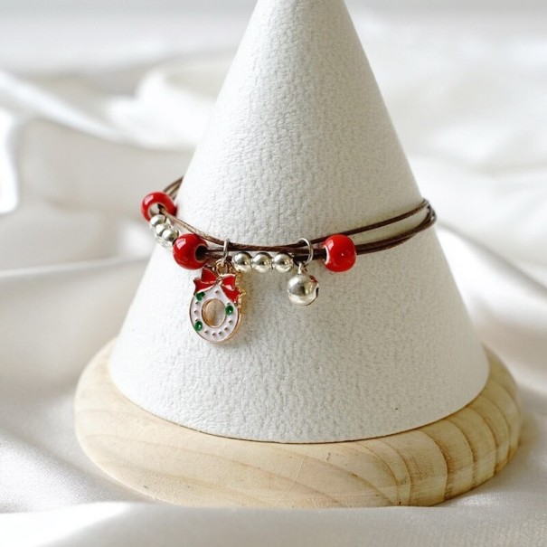 Pulsera navideña con colgante Z333 2