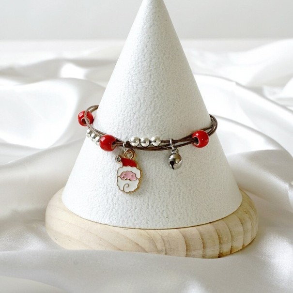 Pulsera navideña con colgante Z333 4