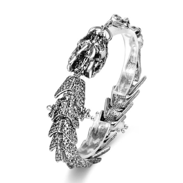 Pulsera vintage de dragón para hombre 1