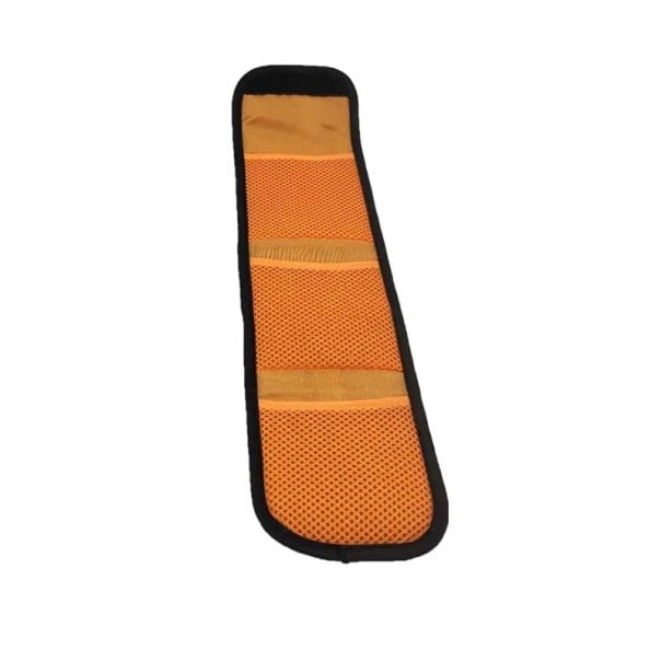 Pungă de buzunar pentru filtre de obiectiv 40 x 10 cm pentru diametre de 25–82 mm 3 buzunare Pungă de călătorie protectoare portocale
