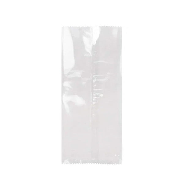 Pungi de plastic pentru înghețată artificială 6x9 cm 100 buc Pungi de unică folosință pentru alimente Pungi transparente pentru înghețată artificială 1