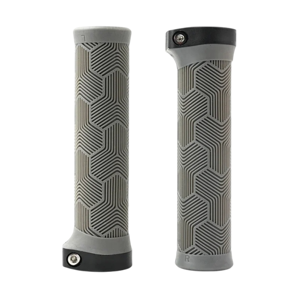 Punhos de guiador 131 x 34 mm ODI Grip de borracha 22 mm Ergonómicos BMX MTB Punhos Roxo Rosa Laranja Castanho Preto Acessórios de ciclismo cinzento