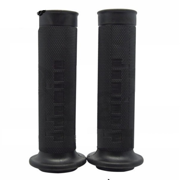 Puños de goma para manillar 2 uds. negro