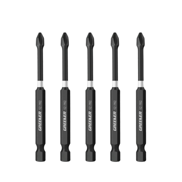 Puntas magnéticas 1/4&quot; para taladro 5 uds. 9 cm