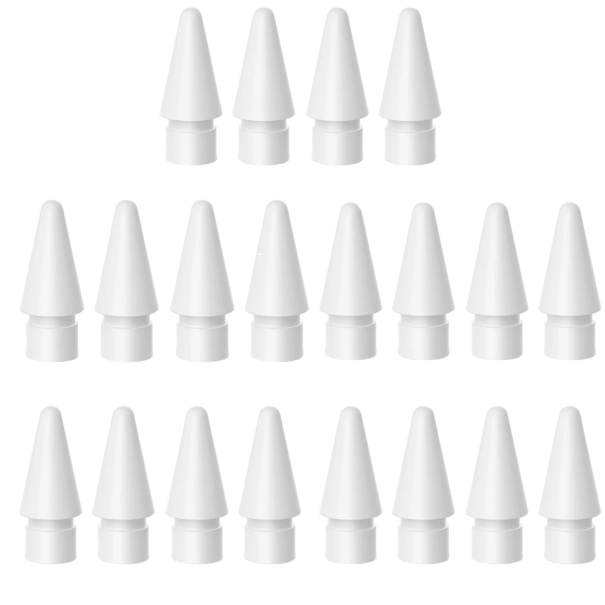 Punte di ricambio per stilo 20 pz Punte per Apple Pencil 1ª e 2ª generazione Accessori per penne touch 1