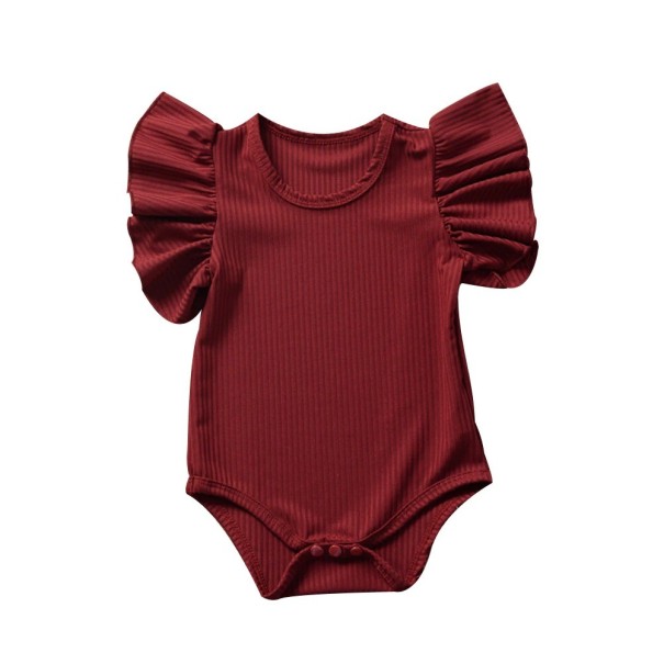 Puntos infantiles N718 borgoña 0-3 meses