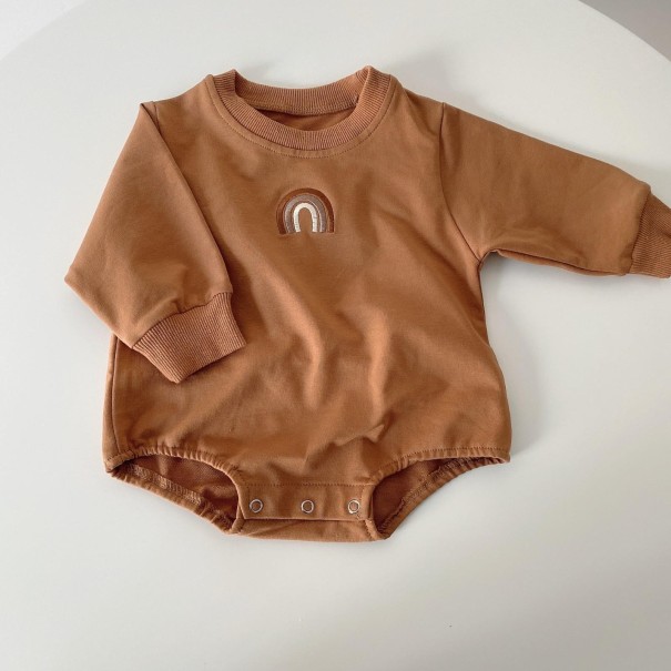 Puntos infantiles N728 marrón 6-9 meses