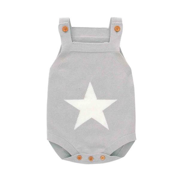Puntos infantiles N746 gris claro 6-12 meses