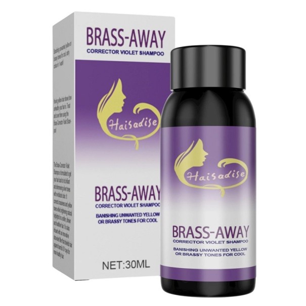 Purple Shampoo Neutralising Yellow Tones Toning Shampoo for Blonde Hair Purple Shampoo for Cooler Hair Colour 30 ml 1