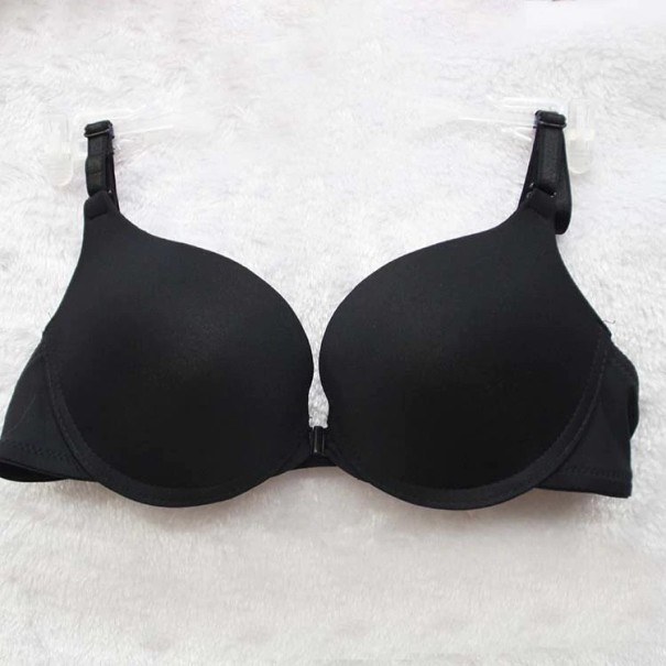Push-up bh med lukning foran sort 85B