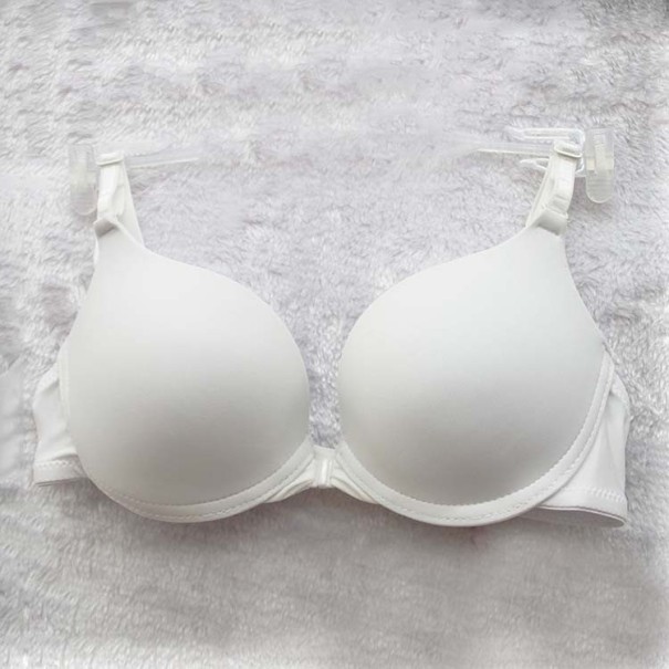 Push-up bh med stängning fram vit 80A