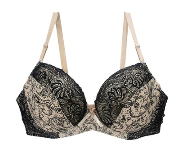 Push-up bh voor dames Pamela beige 90F