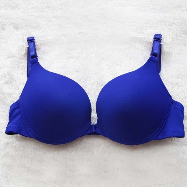 Push-up-rintaliivit, joissa on etukiinnitys sininen 80A