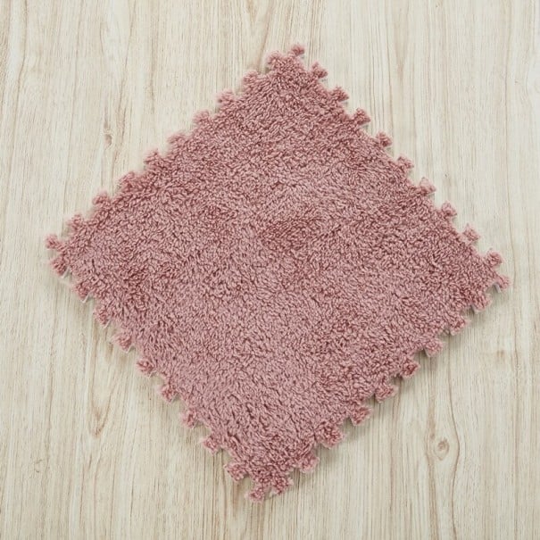 Pusselmatta 10 st gammelrosa