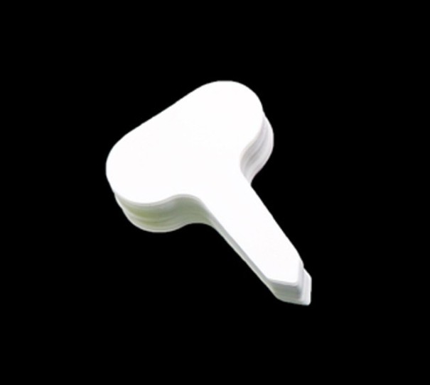 Puutarhatarrat - 50 kpl valkoinen