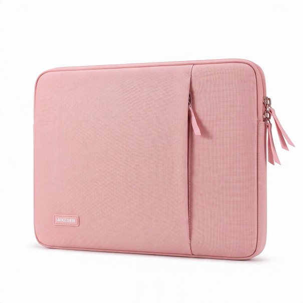 Puzdro na notebook 15 až 16 palcov S plyšovou výstelkou proti nárazom 39 x 28 x 3 cm Polyester Pre MacBook Pro 15 a 16 ružová