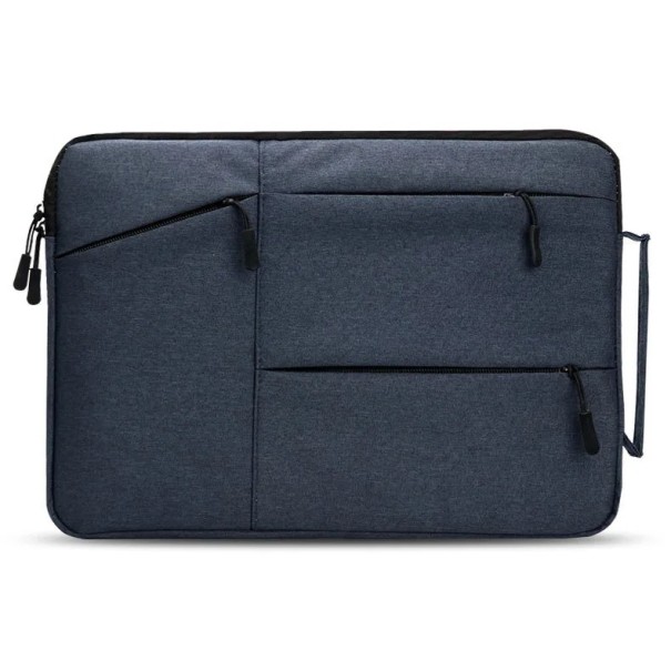 Puzdro na notebook 16 palcov Ochranný obal pre MacBook Pro Neutrálne farby Mäkké polstrovanie Zip Ľahký a štýlový dizajn na každodenné použitie modrá