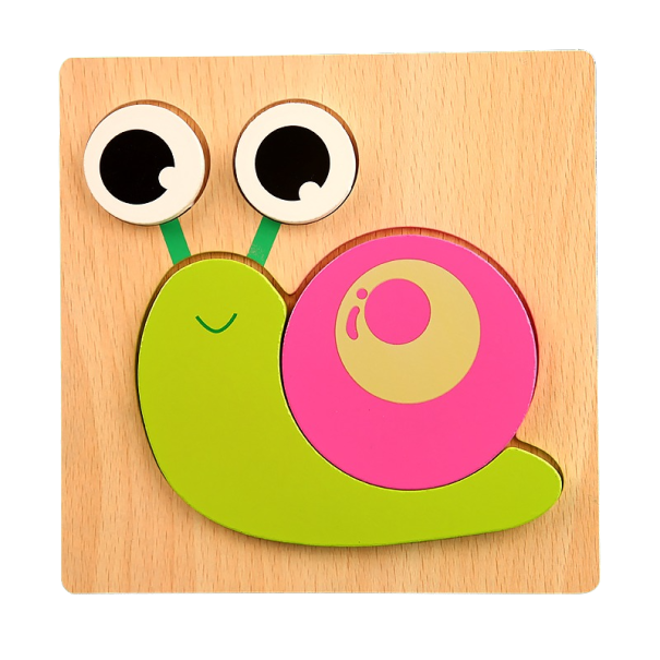 Puzzle de madera con inserto Z193 2