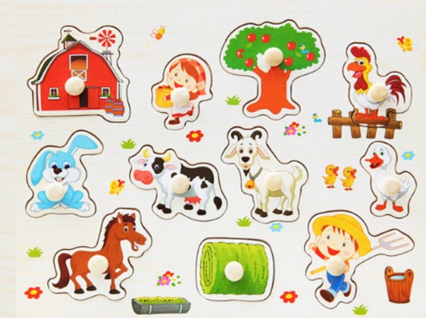 Puzzle de madera infantil Legler J582 9