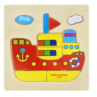 Puzzle de madera para niños J629 15
