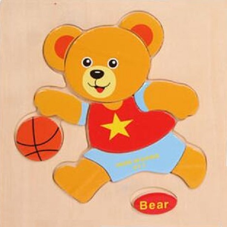 Puzzle de madera para niños J630 18