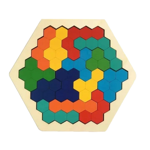 Puzzle éducatif en bois 1