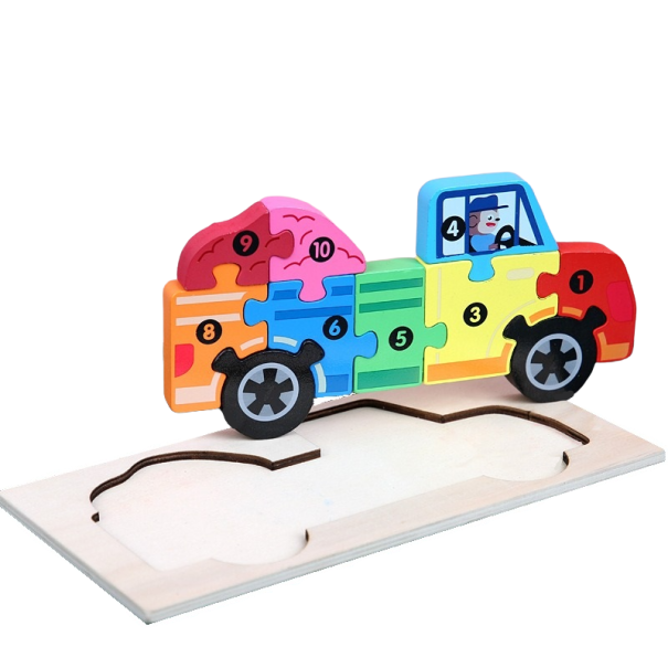 Puzzle en bois à encastrer Z191 3