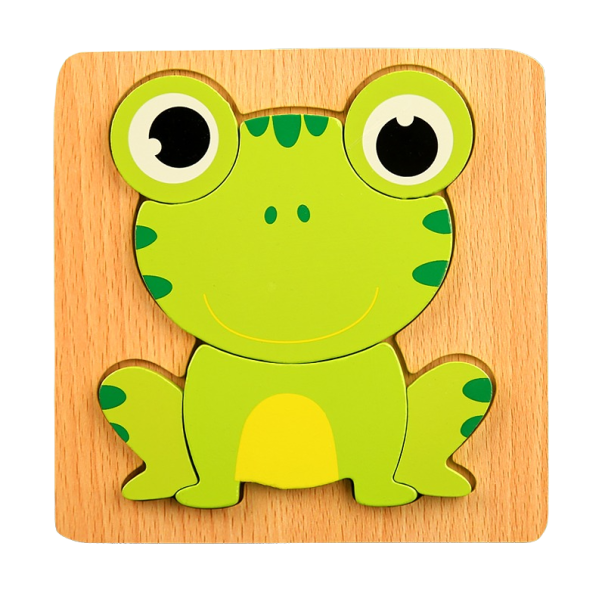 Puzzle en bois à encastrer Z193 8