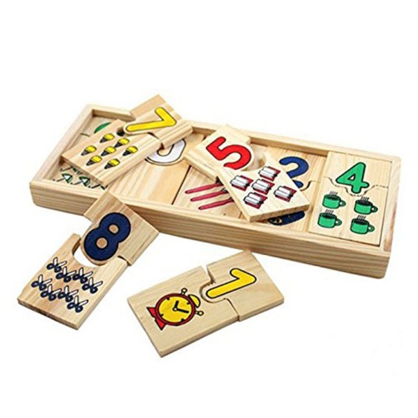 Puzzle en bois de comptage 1