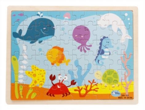 Puzzle en bois pour enfants 60 pièces 7